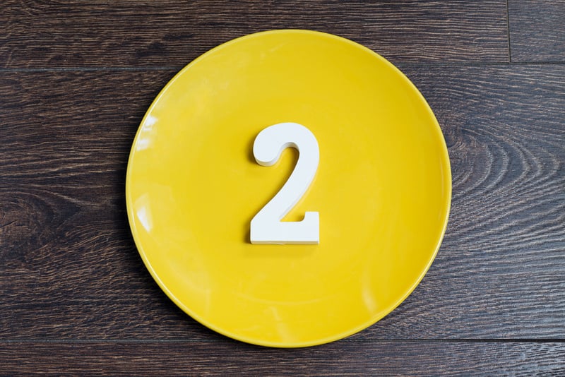 Figure two on the yellow plate.